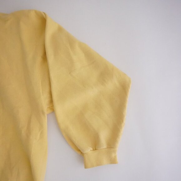 Vtg '90s Hanes Heavyweight Cotton Yellow Grand Canyon Crewneck Sweater 2XL - Picture 4 of 11